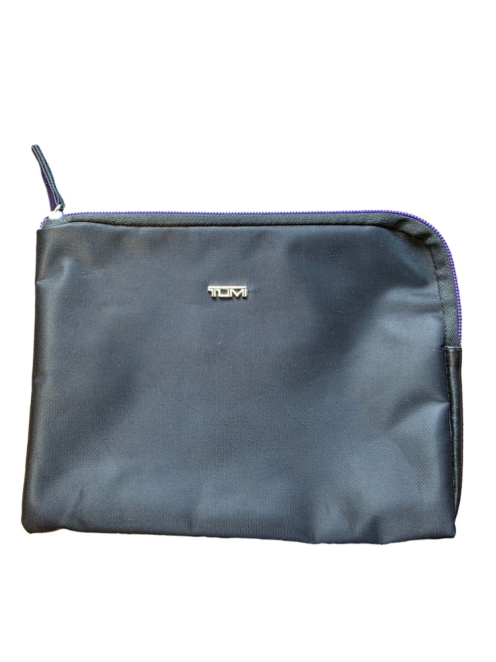Women's Tumi Delta Cosmetic Bag One Size Black and Purple